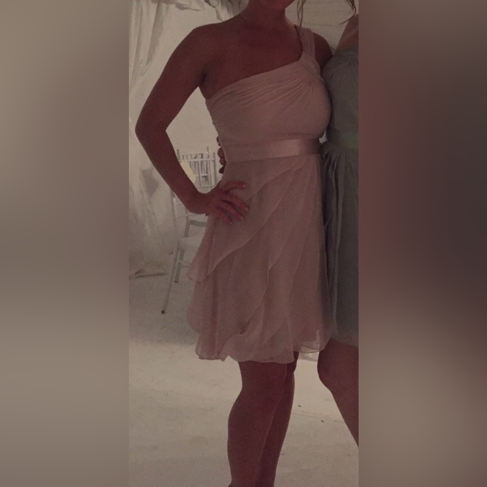 Adrianna Papell One Shoulder Cocktail Dress